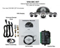 195862 CORVETTE VHX SYSTEM BLACK ALLOY STYLE FACE BLUE DISPLAY