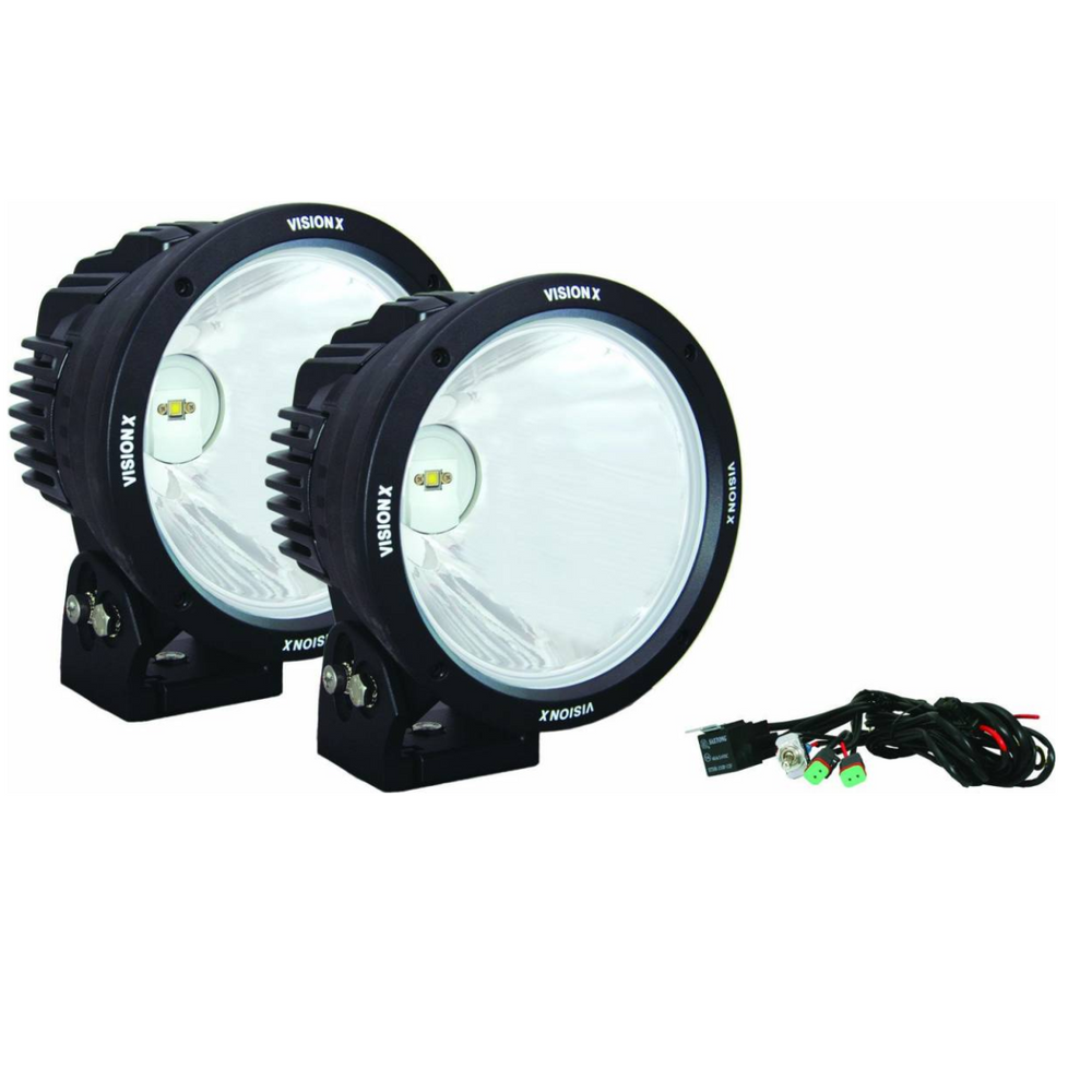 8.7IN CANNON BLACK 1 90W LED 10 DEGREE NARROW LIGHT KIT