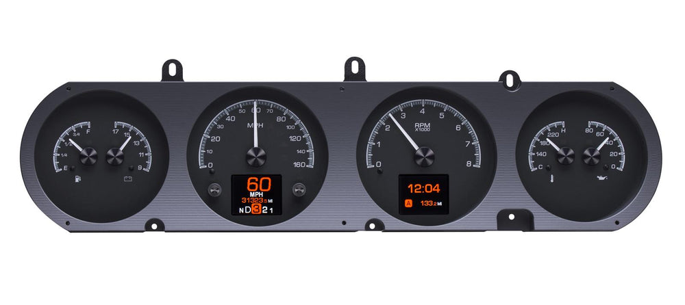196467 PONTIAC GTO/TEMPEST/LEMANS HDX SYSTEM BLACK FACE