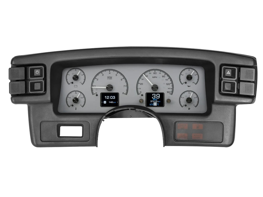 198789 MUSTANG HDX SYSTEM SILVER FACE