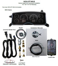 198789 MUSTANG HDX SYSTEM SILVER FACE