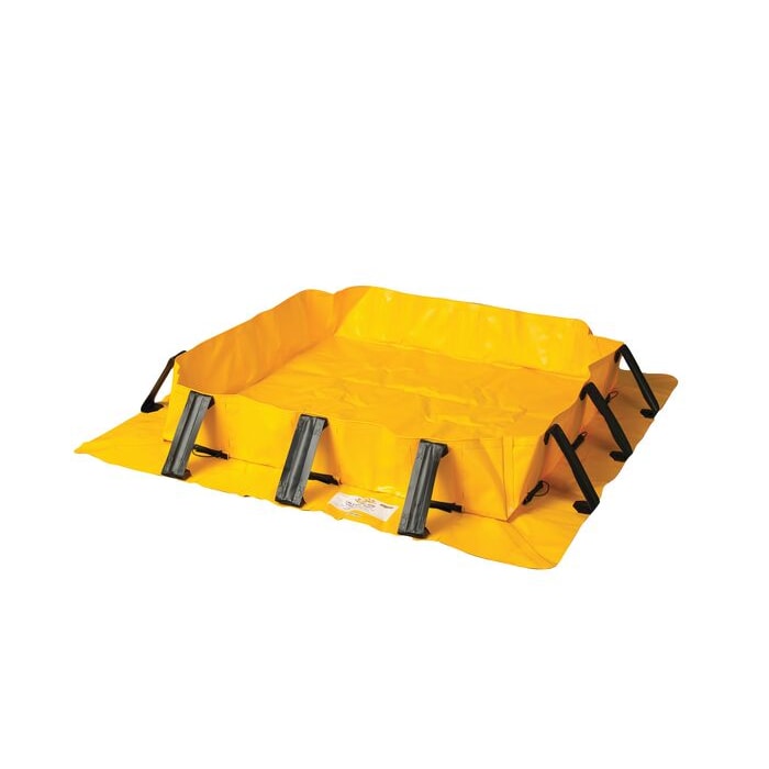 TALON SPILL BERM 10FTX10FTX8IN 501 GAL SPILL CAPACITY YELLOW
