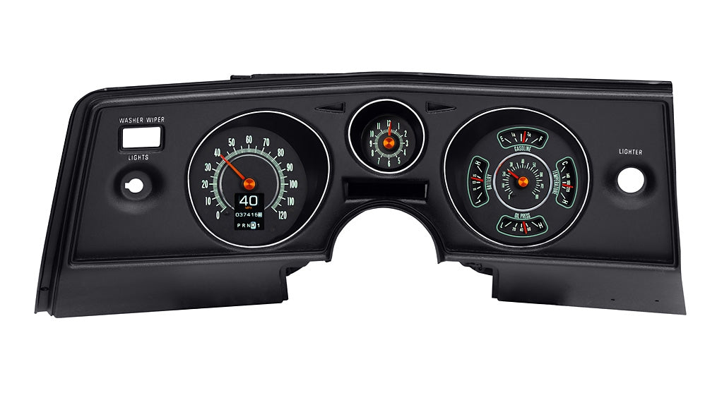 1969 CHEVELLE HDX SYSTEM BLACK FACE