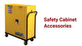 SUREGRIP EX UNDERCOUNTER HAZARDOUS MATERIAL STL SAFETY CABINET CAP 22G BLUE