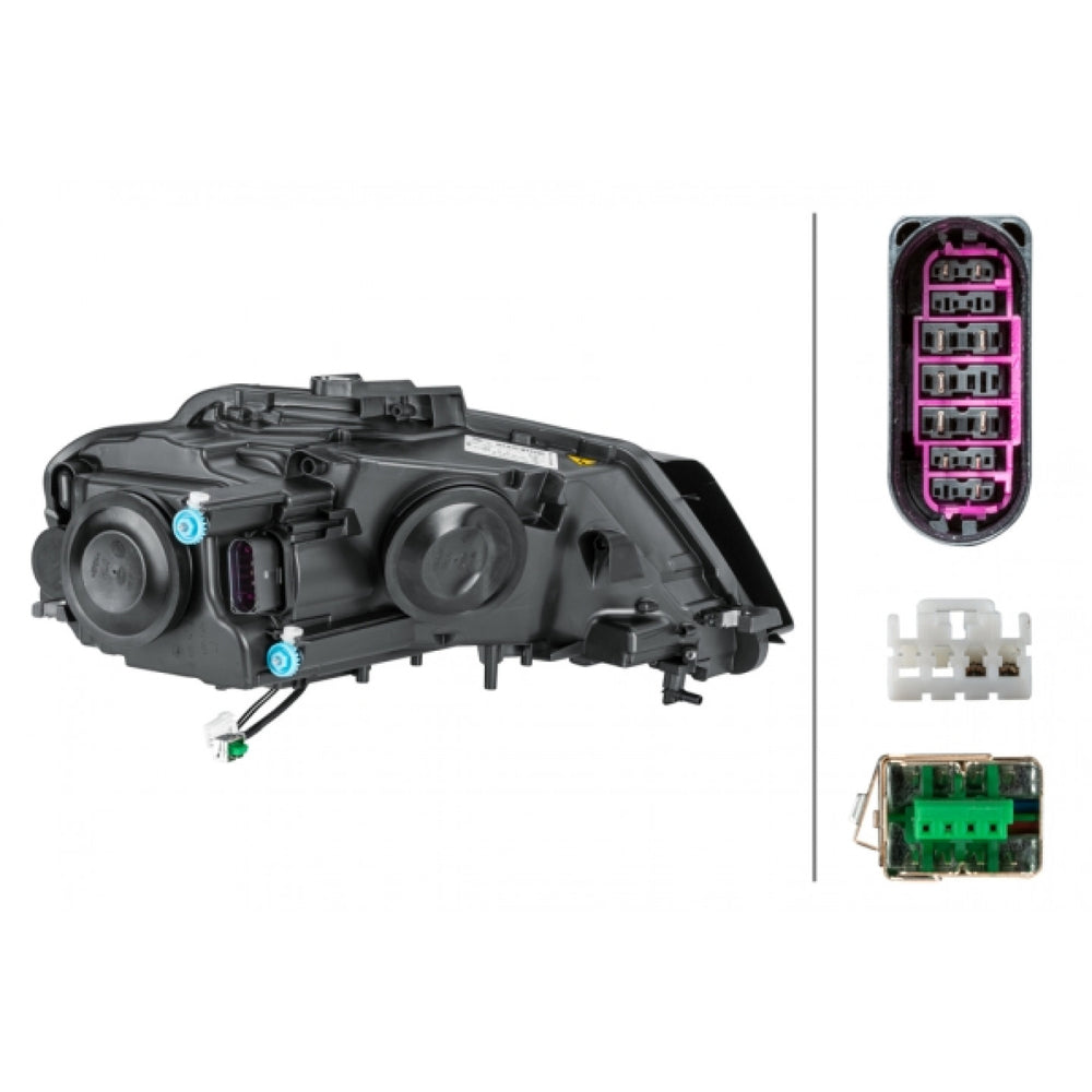 HEADLAMP LH XENON AUDI