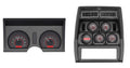 197882 CORVETTE VHX SYSTEM CARBON FIBER STYLE FACE RED DISPLAY
