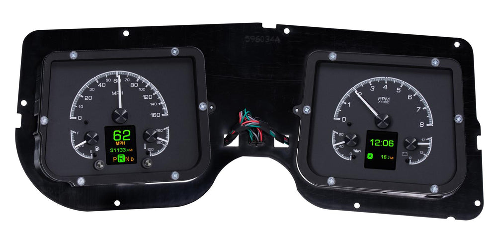 1968 CHEVELLE HDX SYSTEM BLACK FACE