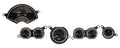 195354 CHEVY CAR HDX SYSTEM BLACK FACE