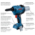 18V BRUSHLESS RIVET GUN BARE TOOL