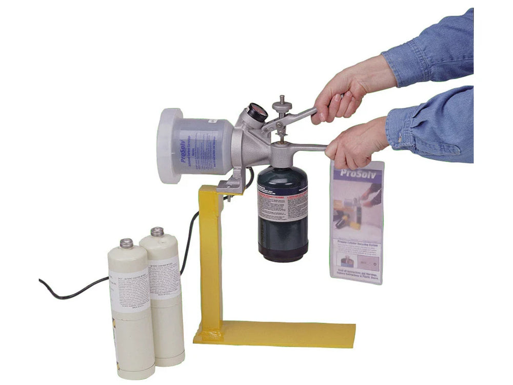 PROSOLV RECYCLING SYSTEM FOR DISPOSAL OF CALIBRATION GAS CYLINDERS