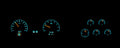 197882 CORVETTE HDX SYSTEM BLACK FACE