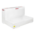 L-SHAPE, 110 GAL, WHITE