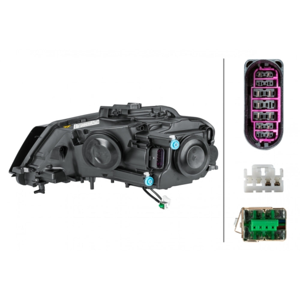 HEADLAMP RH XENON AUDI