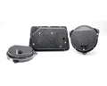 196877 CORVETTE VHX SYSTEM ANALOG CLOCK CARBON FIBER STYLE FACE BLUE DISPLAY
