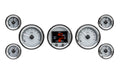 SEVENPIECE UNIVERSAL ROUND HDX SYSTEM SILVER FACE