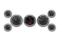SEVENPIECE UNIVERSAL ROUND HDX SYSTEM BLACK FACE