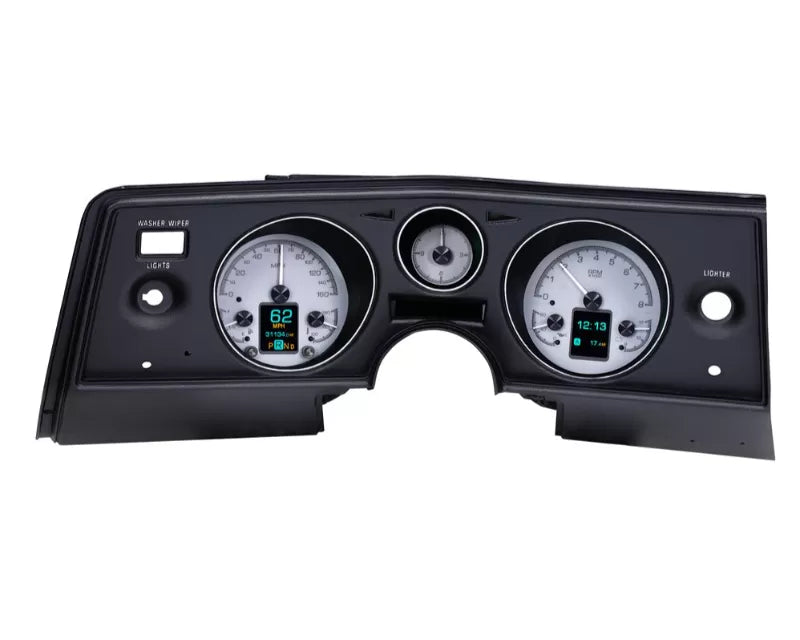 1969 CHEVELLE HDX SYSTEM SILVER FACE