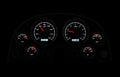 196367 CORVETTE VHX SYSTEM CARBON FIBER STYLE FACE BLUE DISPLAY