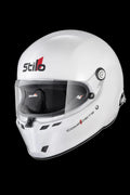 STILO ST6 FN COMPOSITE WHITE AUTO RACING HELMET 55 SA2025