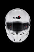 STILO ST6 FN COMPOSITE WHITE AUTO RACING HELMET 55 SA2025