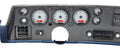 197072 CHEVELLE/ EL CAMINO VHX SYSTEM SILVER ALLOY STYLE FACE RED DISPLAY