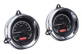 1954 CHEVY TRUCK VHX SYSTEM BLACK ALLOY STYLE FACE WHITE DISPLAY