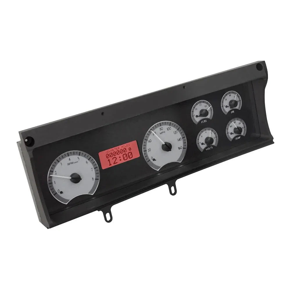 197072 MALIBU/ EL CAMINO VHX SYSTEM SILVER ALLOY STYLE FACE RED DISPLAY