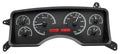 199093 MUSTANG VHX SYSTEM BLACK ALLOY STYLE FACE RED DISPLAY
