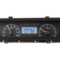 1966 IMPALA/CAPRICE VHX SYSTEM BLACK ALLOY STYLE FACE RED DISPLAY