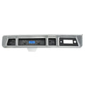1966 IMPALA/CAPRICE VHX SYSTEM BLACK ALLOY STYLE FACE RED DISPLAY