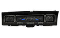 1968 IMPALA/CAPRICE VHX SYSTEM BLACK ALLOY STYLE FACE WHITE DISPLAY
