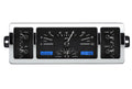 194046 CHEVY TRUCK VHX SYSTEM BLACK ALLOY STYLE FACE BLUE DISPLAY