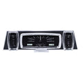196163 LINCOLN CONTINENTAL VHX SYSTEM SILVER ALLOY STYLE FACE RED DISPLAY