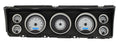 1967 IMPALA/CAPRICEVHX SYSTEM SILVER ALLOY STYLE FACE BLUE DISPLAY