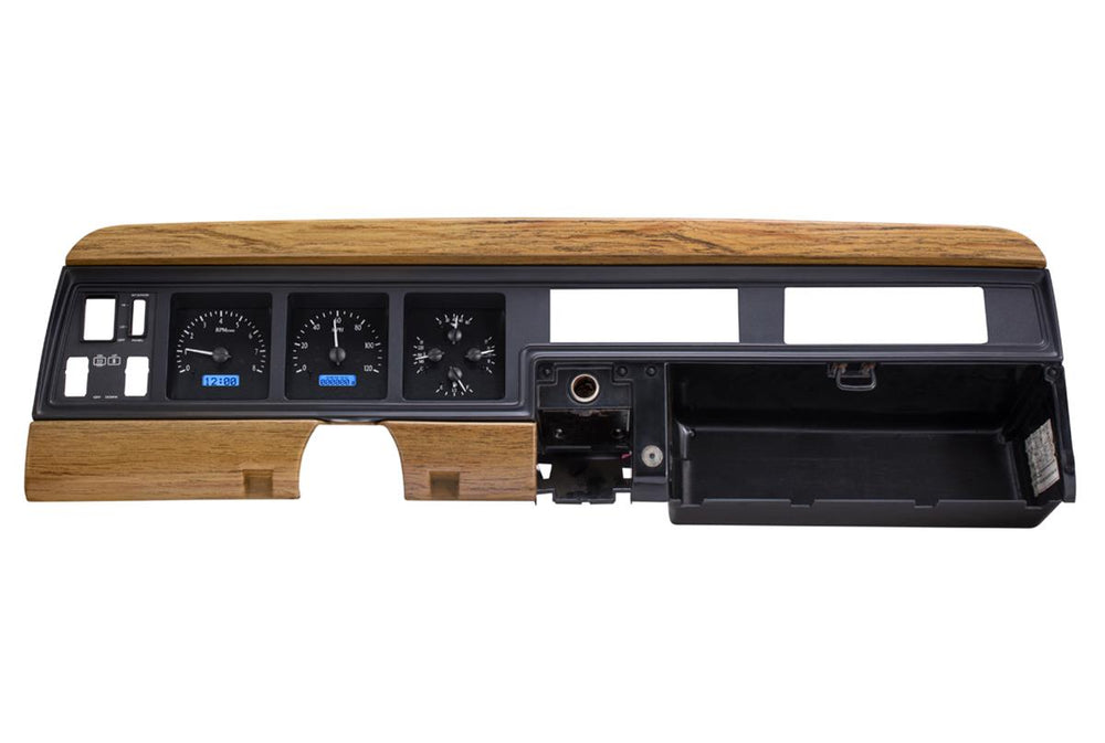 198691 WAGONEER/JTRUCKS VHX SYSTEM BLACK ALLOY STYLE FACE BLUE DISPLAY
