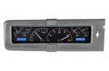 1940 CHEVY CAR VHX SYSTEM BLACK ALLOY STYLE FACE BLUE DISPLAY