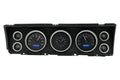 1967 IMPALA/CAPRICEVHX SYSTEM BLACK ALLOY STYLE FACE BLUE DISPLAY