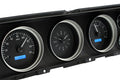 1967 IMPALA/CAPRICEVHX SYSTEM BLACK ALLOY STYLE FACE BLUE DISPLAY