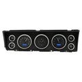 1967 IMPALA/CAPRICEVHX SYSTEM BLACK ALLOY STYLE FACE BLUE DISPLAY