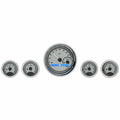 5PIECE ROUND UNIVERSAL VHX SYSTEM SILVER ALLOY STYLE FACE BLUE DISPLAY