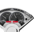195556 CHEVY CAR VHX SYSTEM SILVER ALLOY STYLE FACE RED DISPLAY