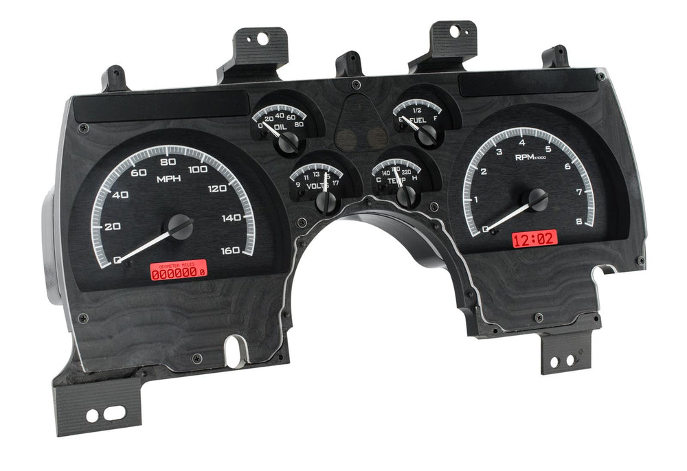 199092 CAMARO VHX SYSTEM BLACK ALLOY STYLE FACE RED DISPLAY