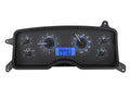 198789 MUSTANG VHX SYSTEM CARBON FIBER STYLE FACE BLUE DISPLAY