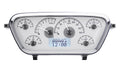 195355 FORD F100 VHX SYSTEM SILVER ALLOY STYLE FACE WHITE DISPLAY