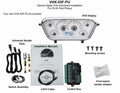 195355 FORD F100 VHX SYSTEM SILVER ALLOY STYLE FACE WHITE DISPLAY