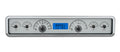 RECTANGLE UNIVERSAL VHX SYSTEM SILVER ALLOY STYLE FACE BLUE DISPLAY