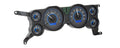 197986 MUSTANG VHX SYSTEM CARBON FIBER STYLE FACE BLUE DISPLAY