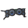 197986 MUSTANG VHX SYSTEM CARBON FIBER STYLE FACE BLUE DISPLAY