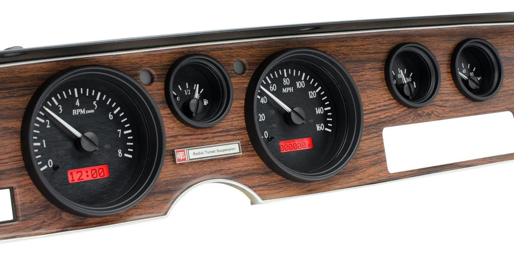 197081 FIREBIRD VHX SYSTEM BLACK ALLOY STYLE FACE RED DISPLAY