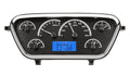 195355 FORD F100 VHX SYSTEM SILVER ALLOY STYLE FACE RED DISPLAY